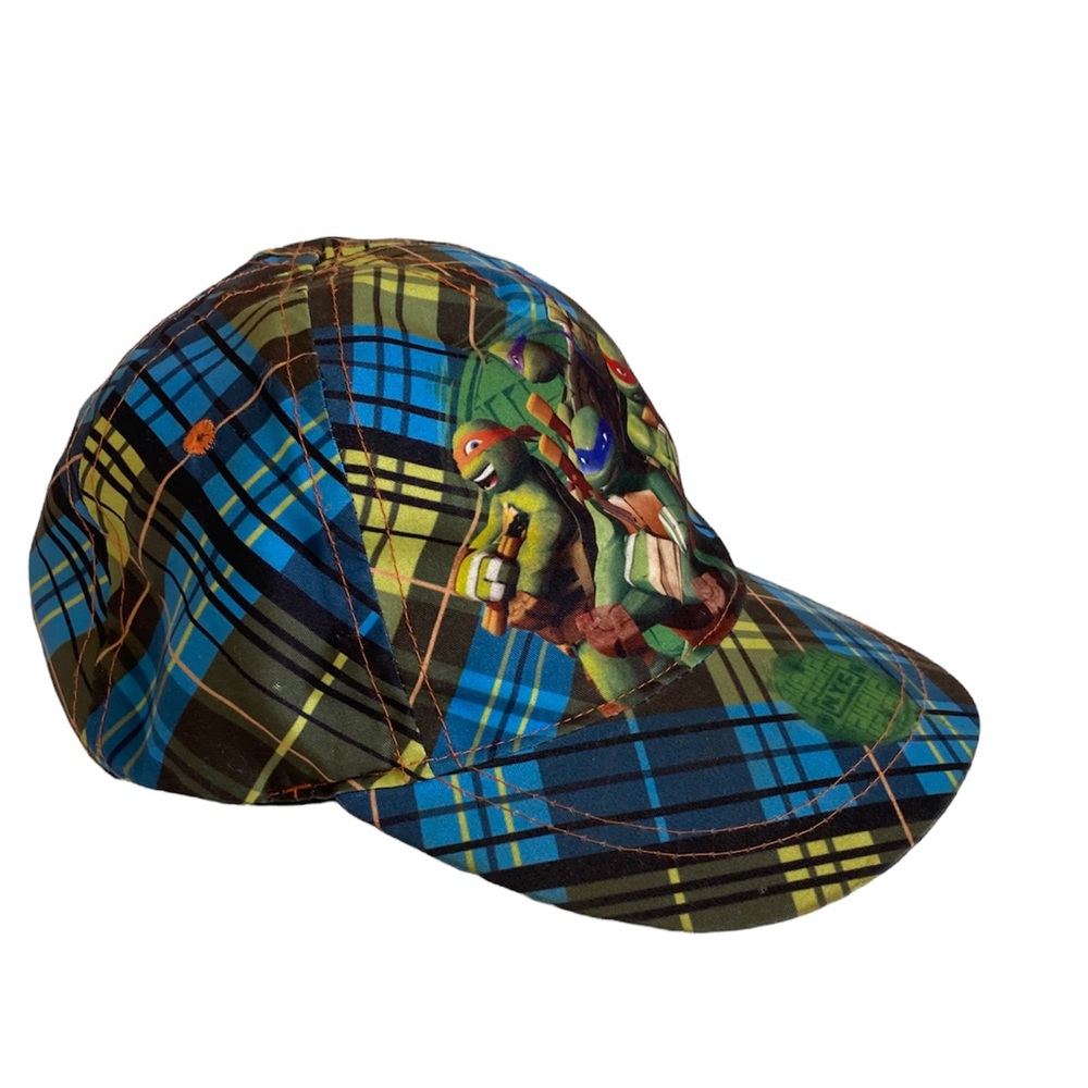 Nickelodeon Teenage Mutant Ninja Turtles TMNT Plaid  Baseball Cap